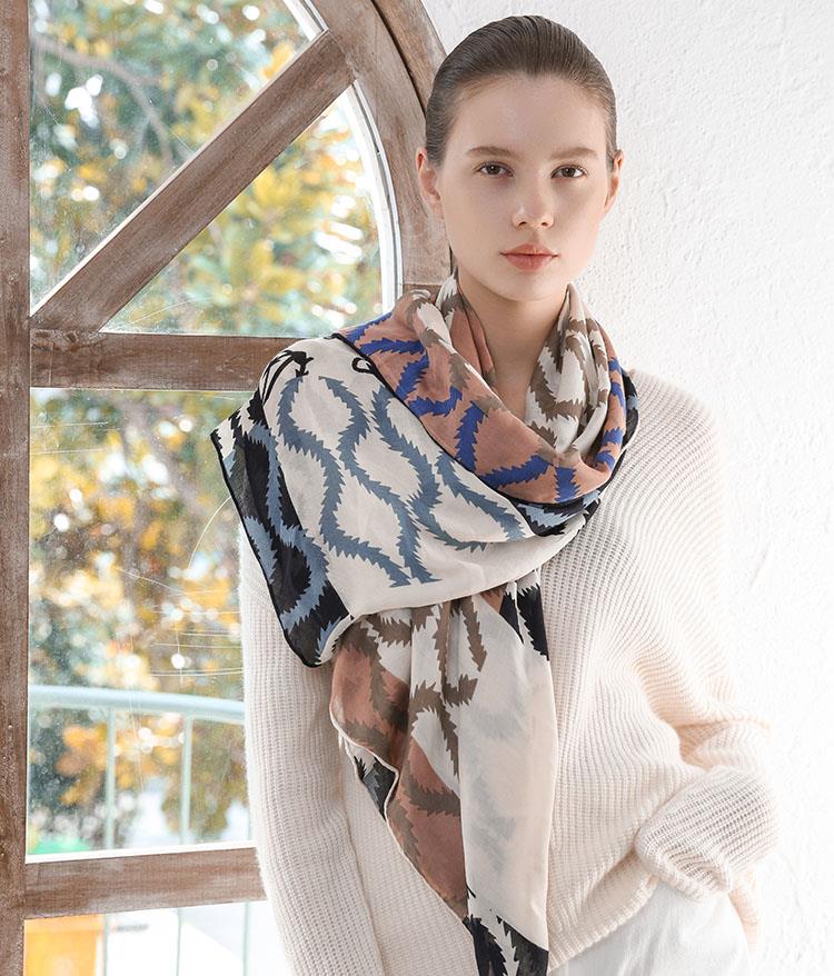 सादा विस्कोस स्कार्फ Plain Viscose Scarves