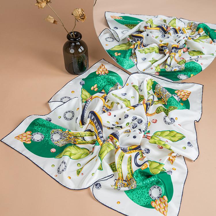 सिल्क नेक दुपट्टा महिलाओं Silk Neck Scarf Women