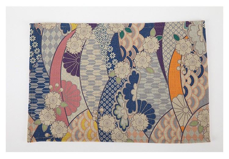 Print Decorative Cotton Dinner Placemat-1 Print Decorative Cotton Dinner Placemat-1