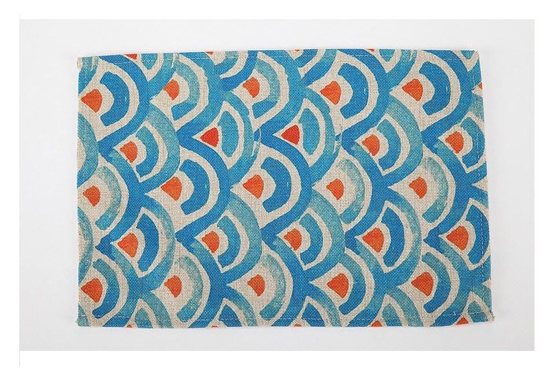Print Decorative Cotton Dinner Placemat-2 Print Decorative Cotton Dinner Placemat-2