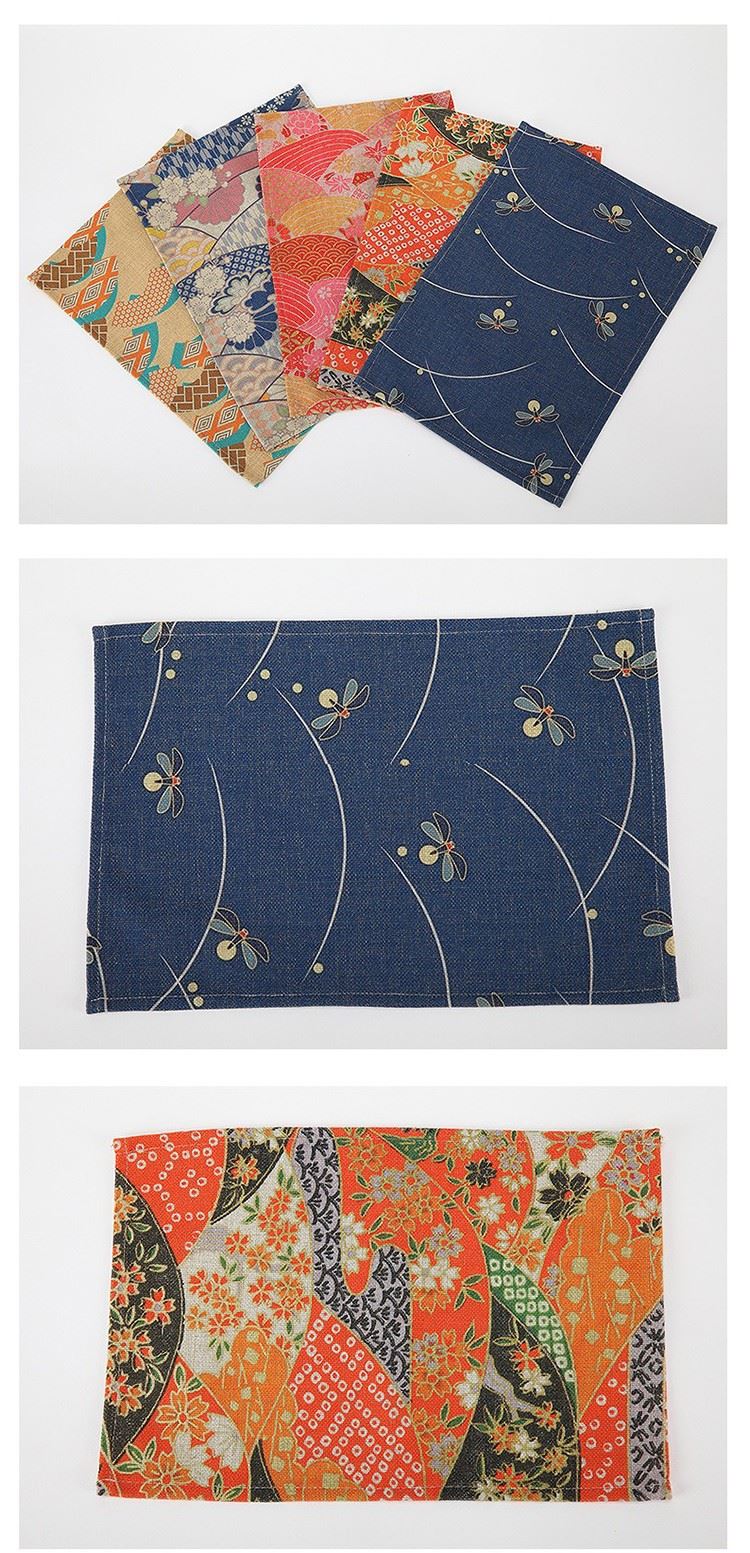 Print Decorative Cotton Dinner Placemat-4 Print Decorative Cotton Dinner Placemat-4